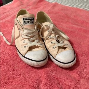 Converse All Star Peachy Pink Women's Sneakers Size 10